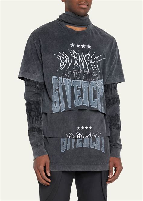 givenchy t shirt new season|givenchy graphic crewneck t shirt.